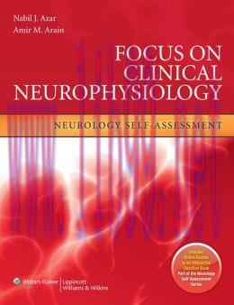 [AME]Focus on Clinical Neurophysiology: Neurology Self-Assessment (ORIGINAL PDF from_ Publisher...