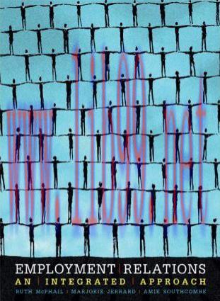 [PDF]Employment Relations: An Integrated Approach