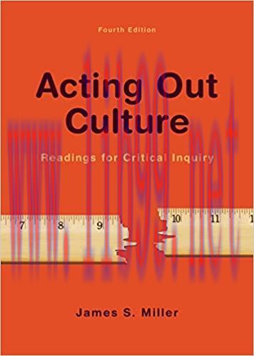 (PDF)Acting Out Culture