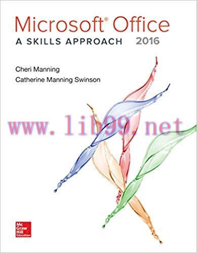 [PDF]Microsoft Office 2016 A Skills Approach - Inc. Triad Interactive