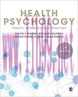 (PDF)Health Psychology: Theory, Research and Practice 4th Edition