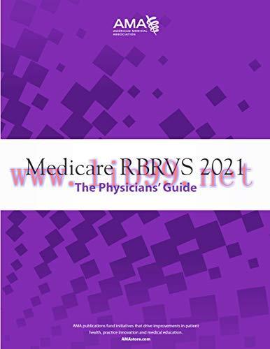 [AME]Medicare RBRVS 2021: The Physicians&rsquo; Guide (EPUB)