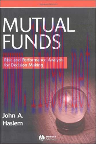 (PDF)Mutual Funds: Risk and Performance Analysis for Decision Making 1st Edition