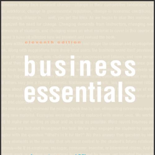 (PPT)Business Essentials 11th Edition by Ronald J. Ebert.zip