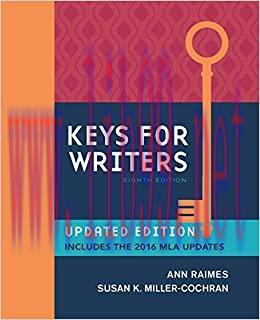 (PDF)Keys for Writers with APA 7e Updates, Spiral bound Version