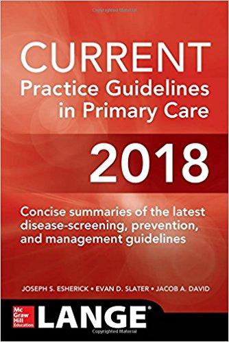 CURRENT Practice Guidelines in Primary Care 2018