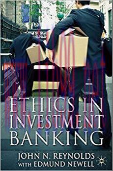 (PDF)Ethics in Investment Banking 2011 Edition