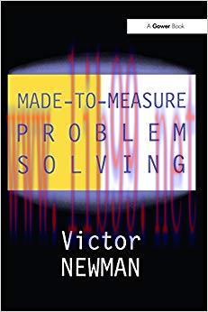 (PDF)Made-to-Measure Problem-Solving 1st Edition