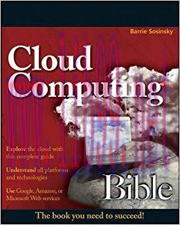 Cloud Computing Bible 1st Edition
