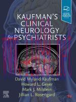 [PDF]Kaufman&rsquo;s Clinical Neurology for Psychiatrists
