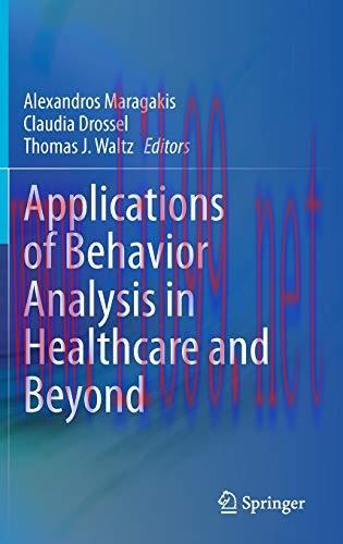 [AME]Applications of Behavior Analysis in Healthcare and Beyond (Original PDF)