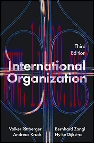 [PDF]International Organization 3rd Edition [Volker Rittberger]