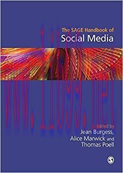 The SAGE Handbook of Social Media 1st Edition,