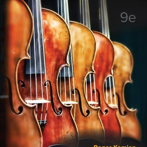 Music An Appreciation, Brief Edition (B&B Music) 9th Edition - Roger Kamien