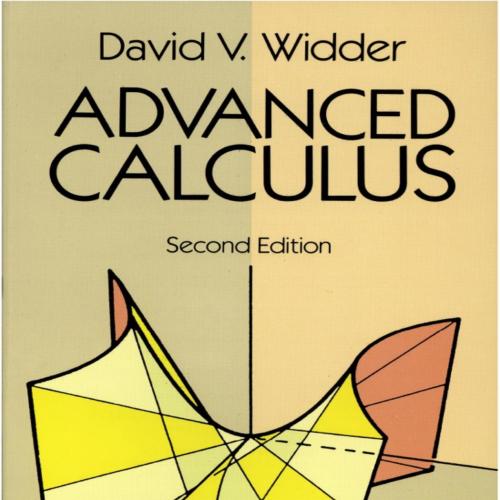 Advanced Calculus
