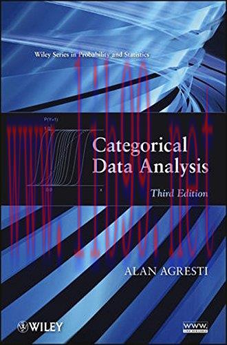 [FOX-Ebook]Categorical Data Analysis, 3rd Edition