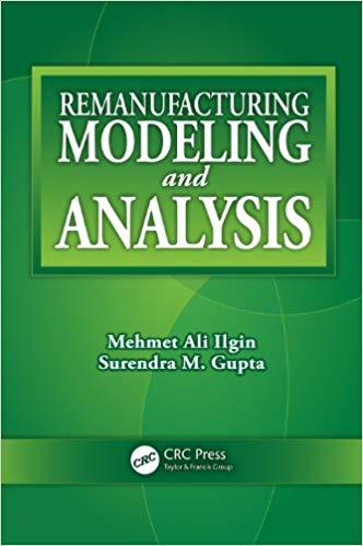 (PDF)Remanufacturing Modeling and Analysis 1st Edition