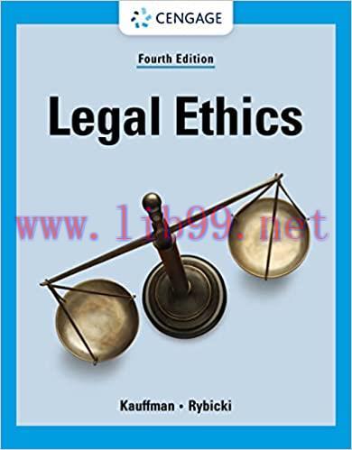 [PDF]Legal Ethics 4e [Kent D. Kauffman]