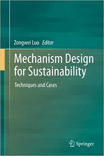 (PDF)Mechanism Design for Sustainability Techniques and Cases 2013 Edition