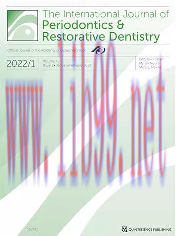 [AME]International Journal of Periodontics & Restorative Dentistry, 01/2022 (True PDF)