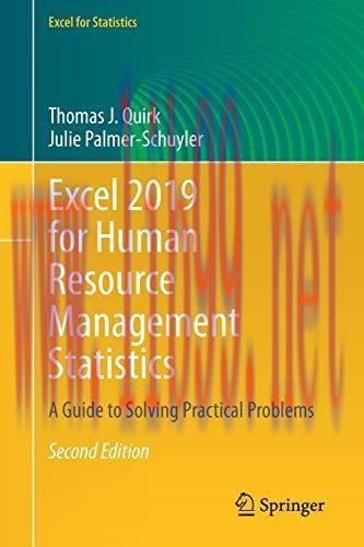 [FOX-Ebook]Excel 2019 for Human Resource Management Statistics: A Guide to Solving Practical Pr...