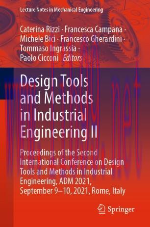 Design Tools and Methods in Industrial Engineering II