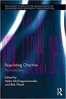 (PDF)Regulating Charities: The Inside Story (Routledge Studies in the Management of Voluntary a...