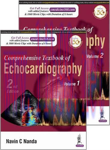 [AME]Comprehensive Textbook of Echocardiography, 2nd edition, Two Volume Set (Converted PDF)