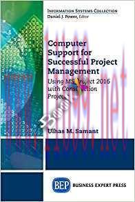 [PDF]Computer Support for Successful Project Management [Ulhas M. Samant]
