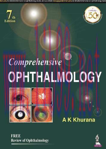 [AME]Comprehensive Ophthalmology: Review of Ophthalmology, 7th edition (Original PDF)