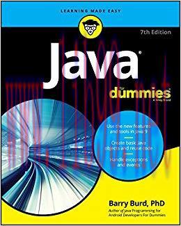 Java For Dummies (For Dummies (Computers)) 7th Edition,
