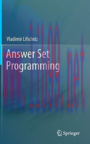 [FOX-Ebook]Answer Set Programming