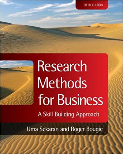 (PDF)Research Methods for Business A Skill Building Approach 5th Edition