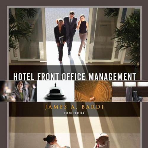Hotel Front Office Management, 5th Edition by James A. Bardi