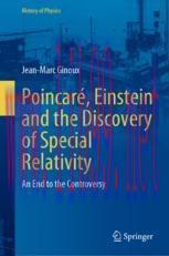 [PDF]Poincar&eacute;, Einstein and the Discovery of Special Relativity: An End to the Controversy