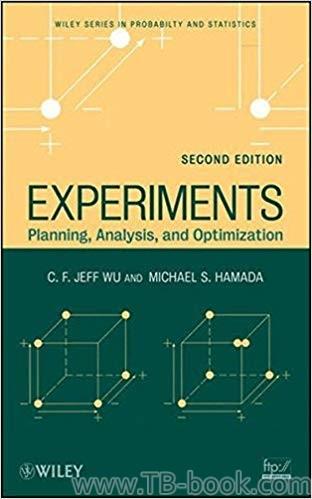 (PDF)Experiments Planning, Analysis, and Optimization by C. F. Jeff Wu