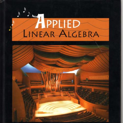 Applied Linear Algebra Peter Olver Cheri Shakiban