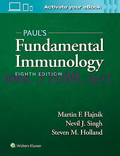 [AME]Paul&rsquo;s Fundamental Immunology, 8th edition (ePub+Converted PDF)