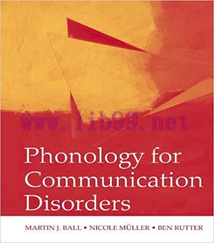 Phonology for Communication Disorders 1st Edition,