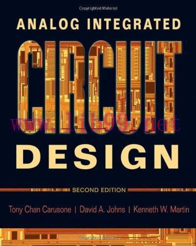 [FOX-Ebook]Analog Integrated Circuit Design, 2nd Edition