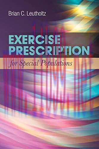 [AME]Exercise Prescription for Special Populations (EPUB)