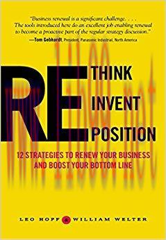 (PDF)Rethink, Reinvent, Reposition: 12 Strategies to Make Over Your Business