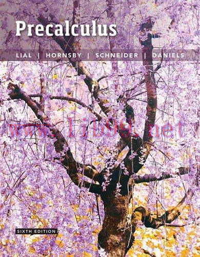 [FOX-Ebook]Precalculus, 6th Edition
