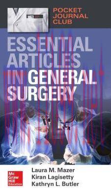 [AME]Pocket Journal Club: Essential Articles in General Surgery (ORIGINAL PDF from_ Publisher)