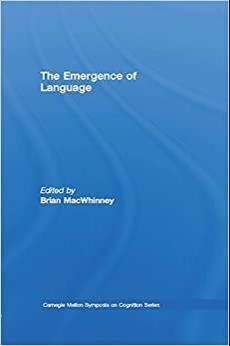 (PDF)The Emergence of Language (Carnegie Mellon Symposia on Cognition Series)