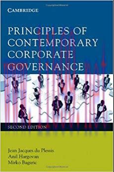 (PDF)Principles of Contemporary Corporate Governance 2nd Edition
