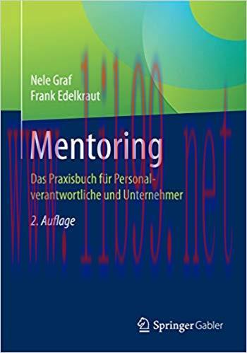 (PDF)Mentoring: Das Praxisbuch f&uuml;r Personalverantwortliche und Unternehmer (German Edition) 2nd...