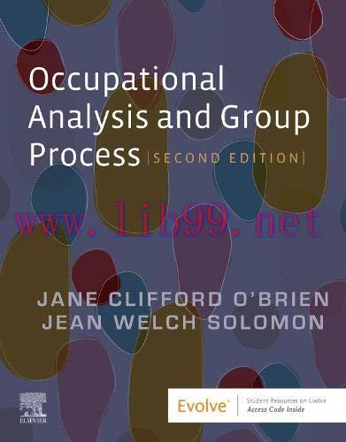[AME]Occupational Analysis and Group Process, 2nd edition (Original PDF)