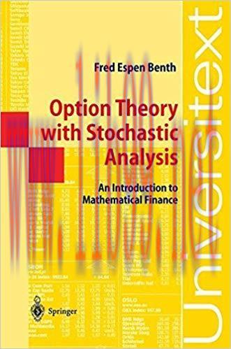 (PDF)Option Theory with Stochastic Analysis: An Introduction to Mathematical Finance (Universit...