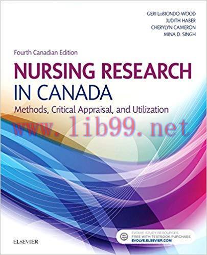 [PDF]Nursing Research in Canada: Methods, Critical Appraisal, and Utilization, 4th Edition